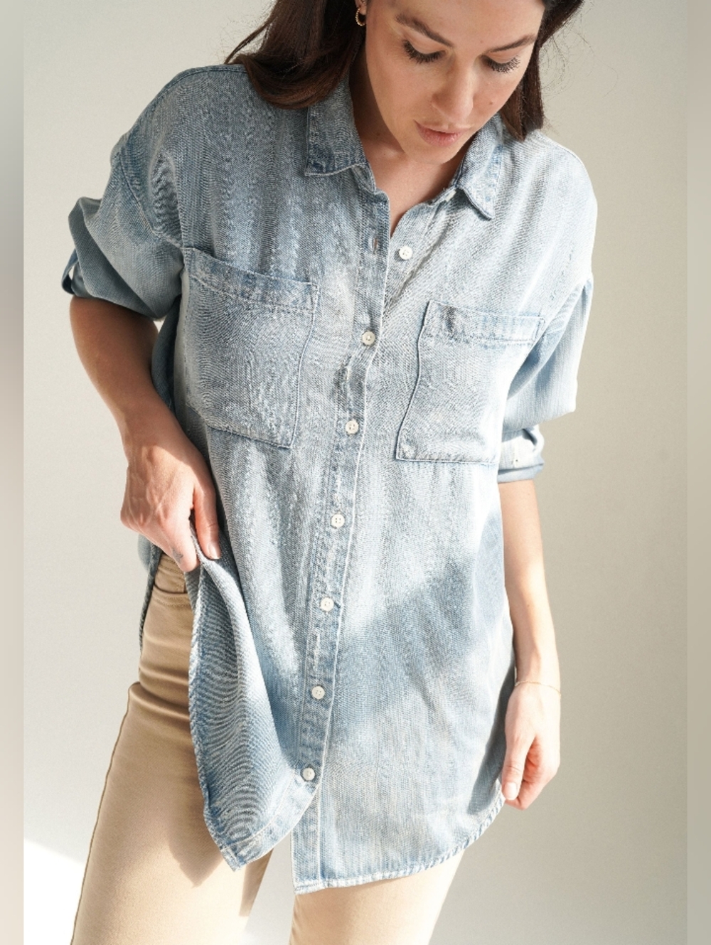 CJLA Eli Denim Button-Up Shirt